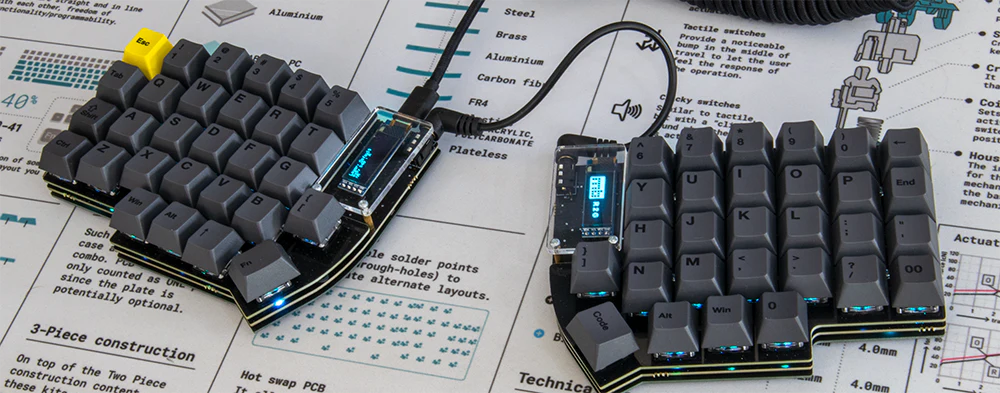 You get to select specific features and components If you build your own gaming keyboard.  