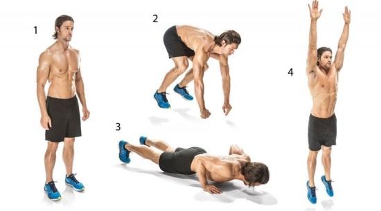 Full Body Workout Burpees