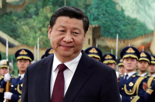 去年12月23日,中国国家主席习近平在北京的人民大会堂。