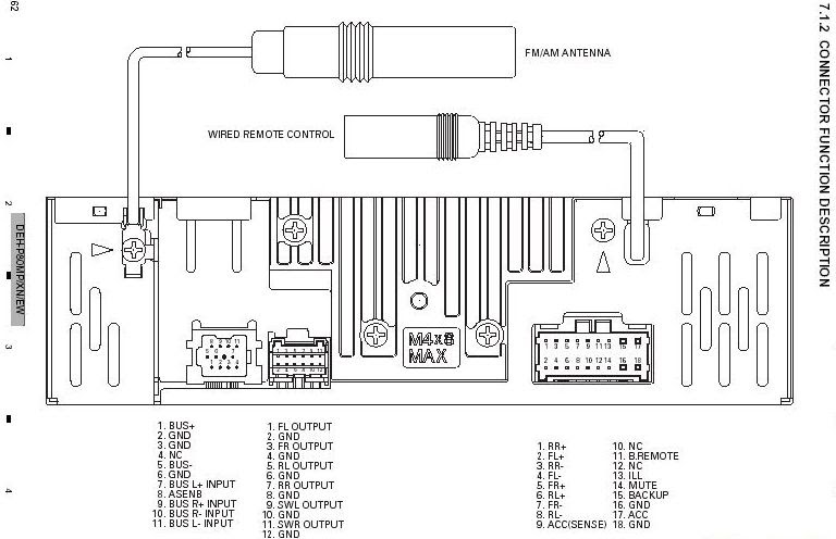 Pioneer Deh 1700 Wiring Diagram