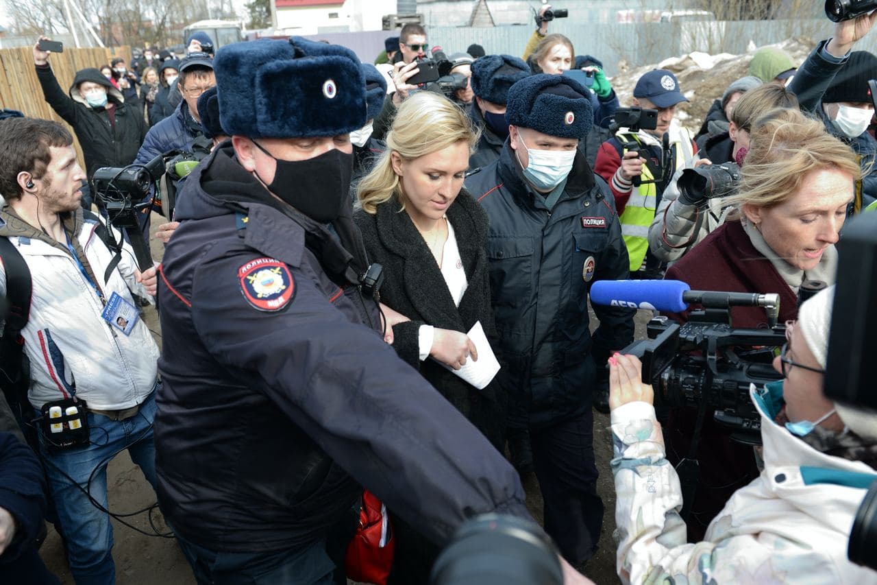 Фото Анастасии Васильевой Навальному