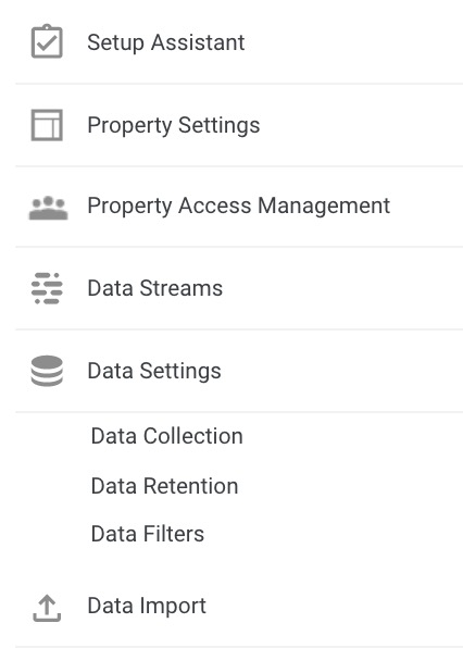 GA4 data filter set up