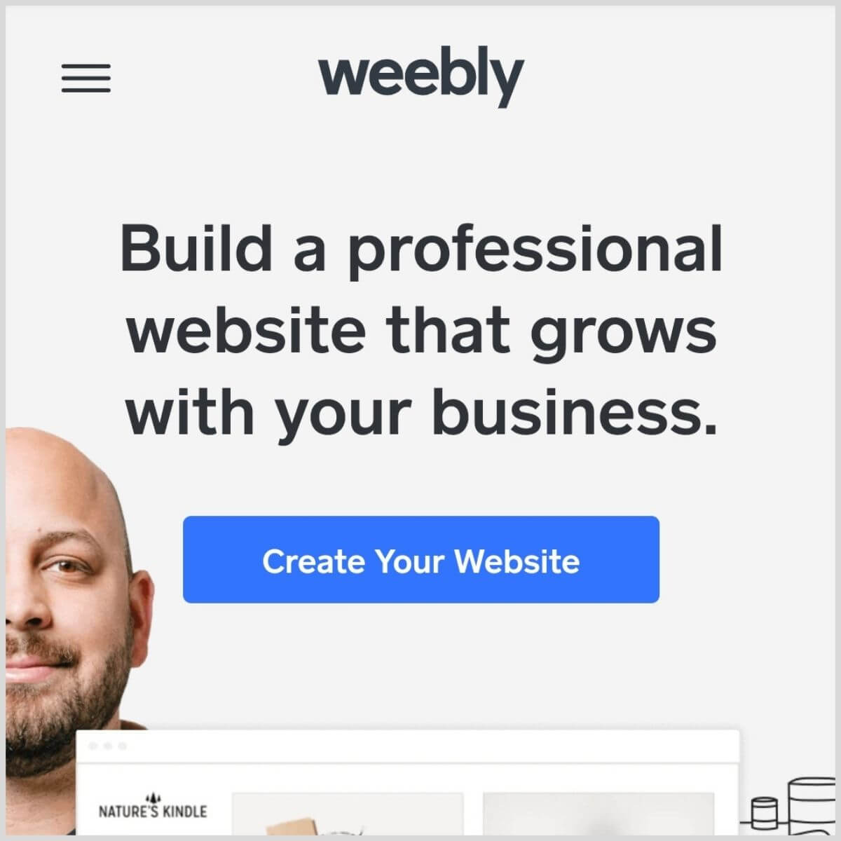 weebly frontpage
