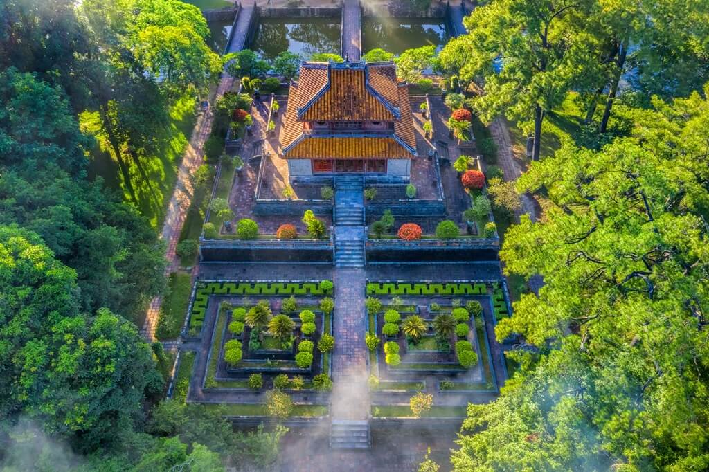 Minh Mang tomb near the Imperial City 
