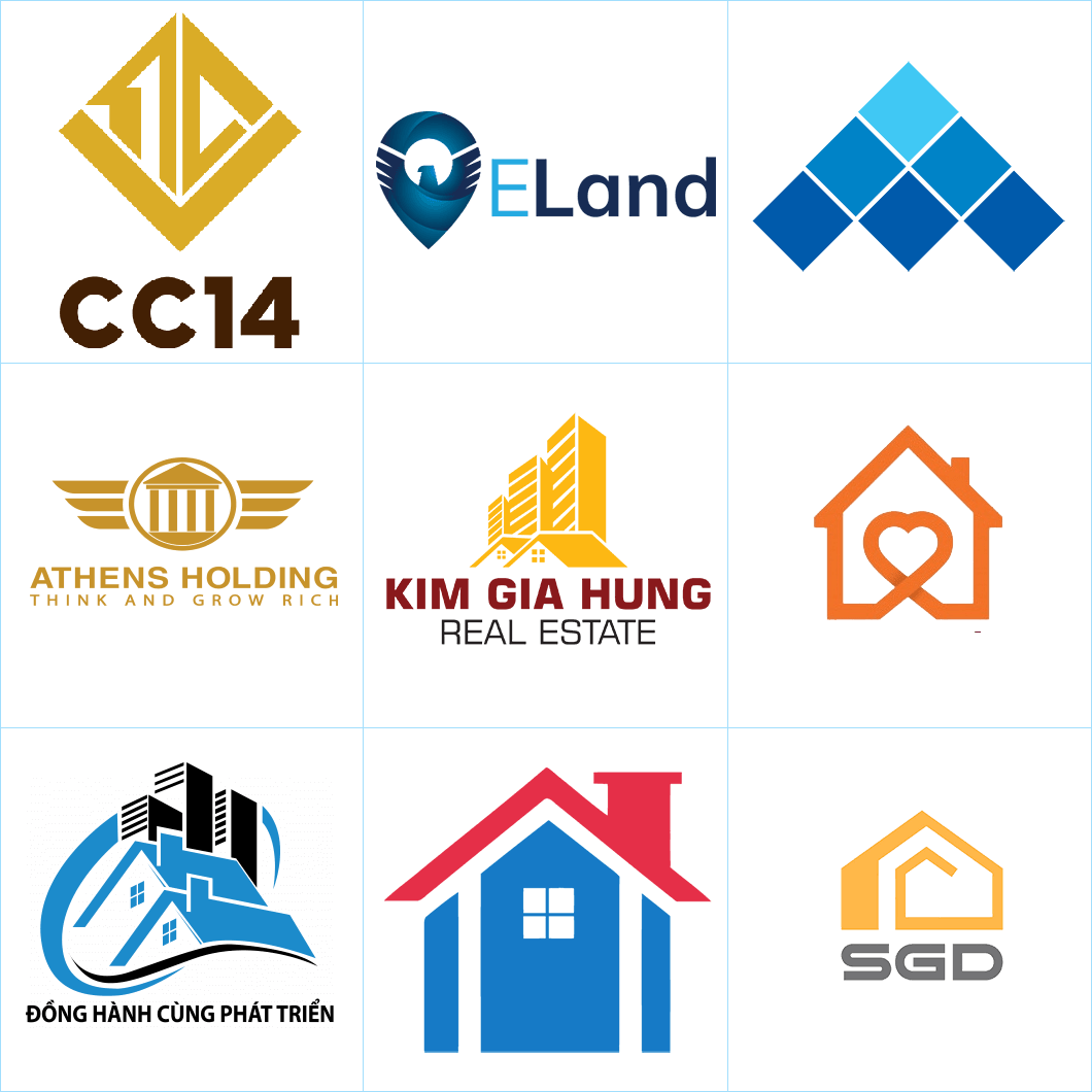 [Saokim.com.vn] Top 50+ thiết kế logo ngành bất động sản