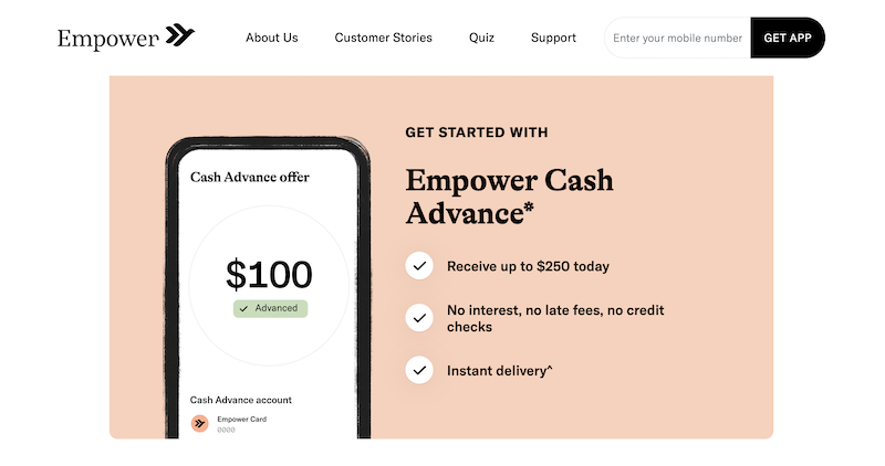 Empower banking app costs