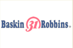 Le logo de Baskin-Robbins en 1991
