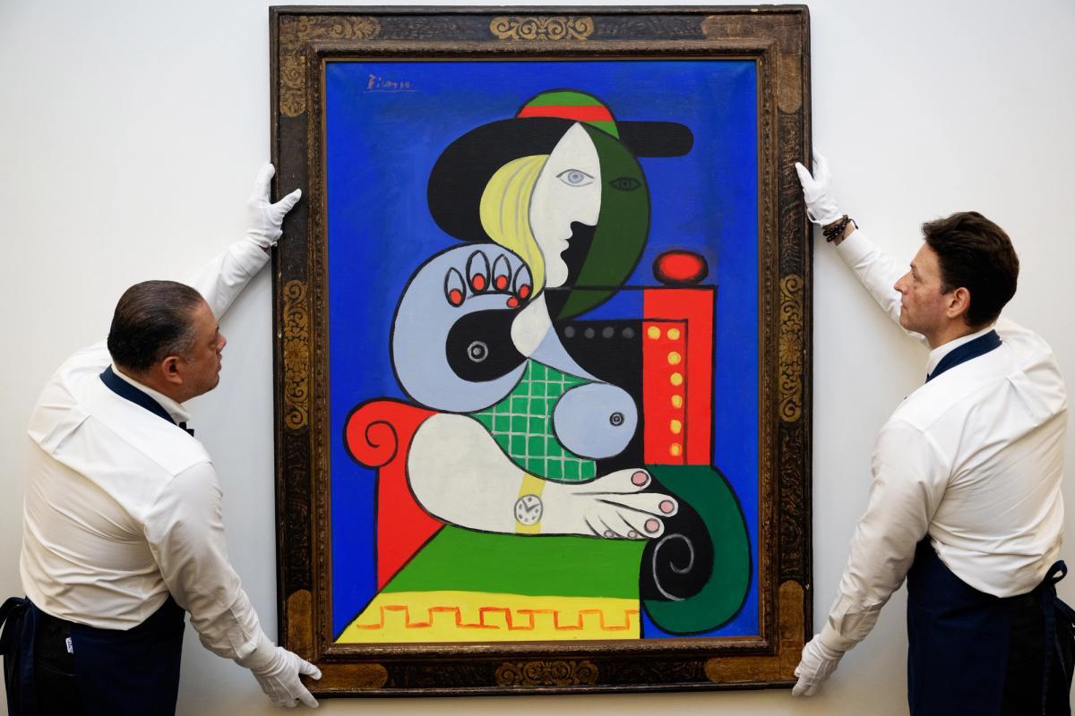 Femme à la montre (1932) by Pablo Picasso Courtesy Sotheby's