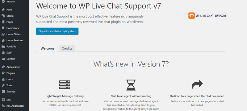 wp-live-chat-support-welcome-screen