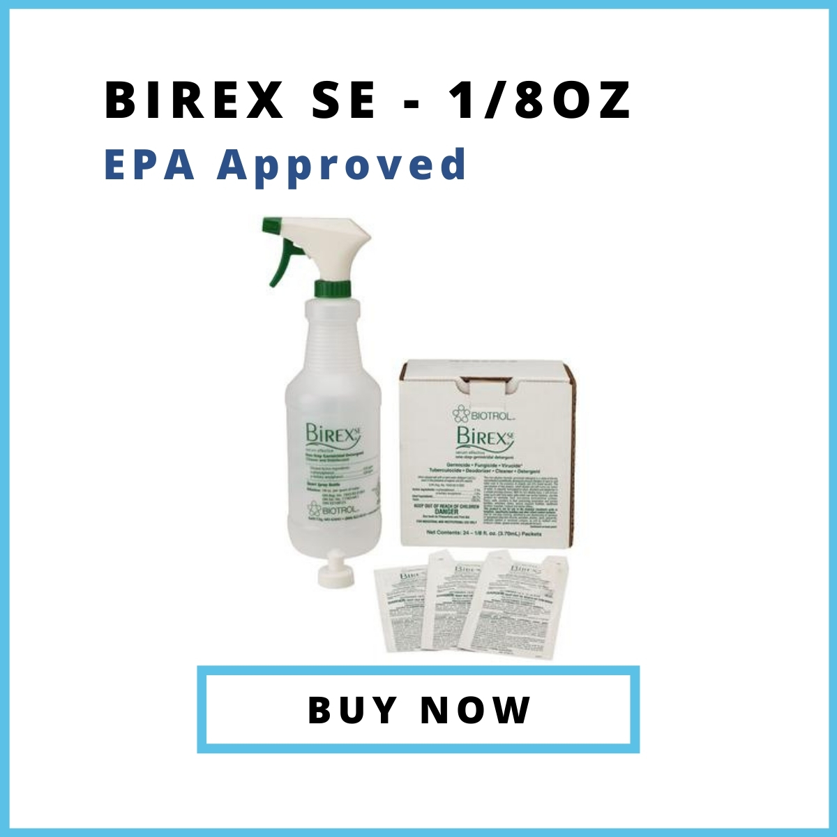 Shoppable ad - Birex Disinfectant - Biotrol - Buy Now
