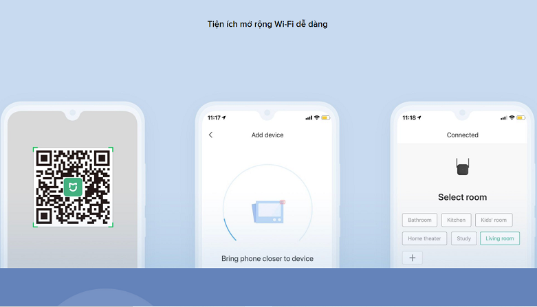 Bộ mở rộng sóng Xiaomi Mi Wifi Range Extender Pro | Mở rộngk wifi 