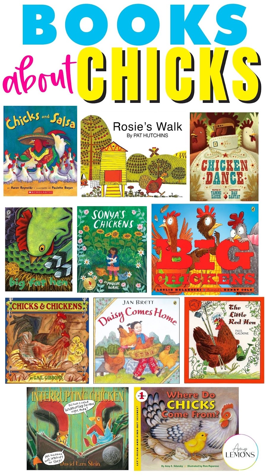 Books about or featuring chickens recommendations