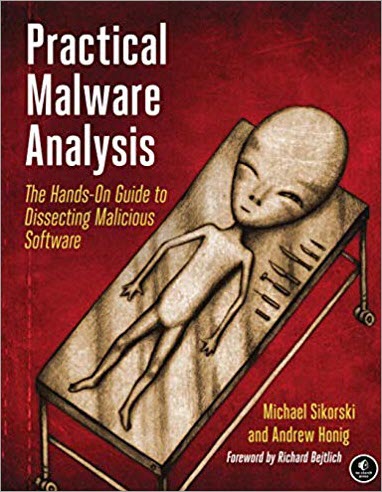 Practical Malware Analysis is one of the top Cybersecurity books that details how malware and viruses threat is a massive problem in the current world 