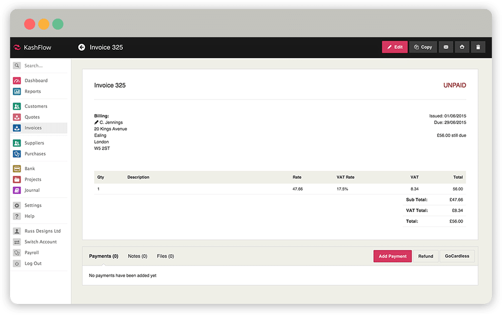 Automated Invoicing and Payments