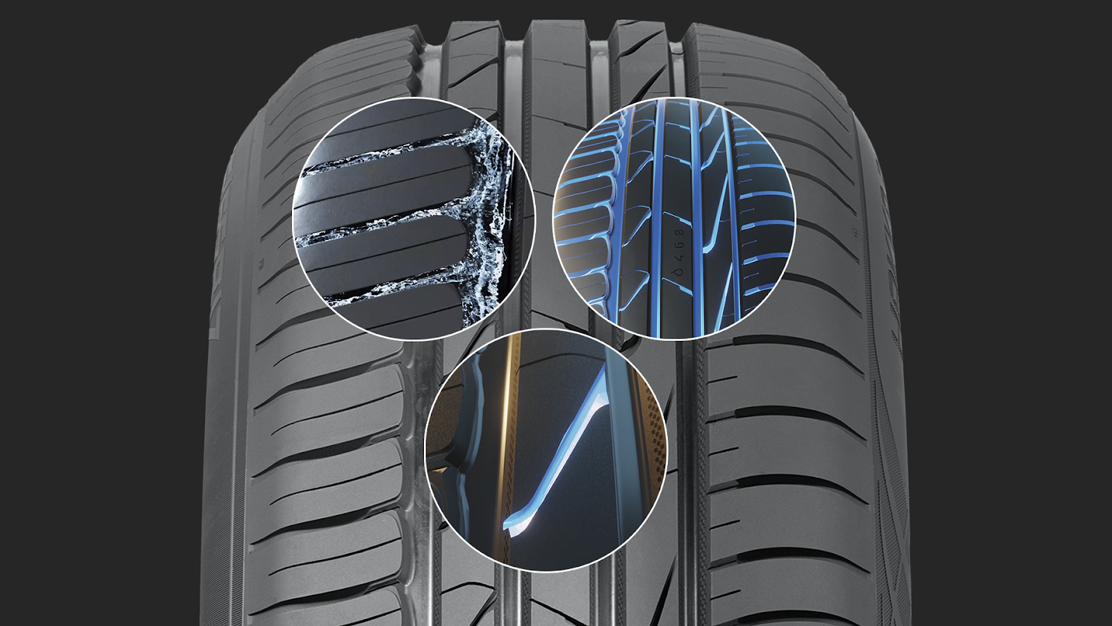 Шина Nokian Tyres Hakka Blue 3 SUV 235/55 R18 100V в Уфе купить недорого -  отзывы, фото, тесты - Колеса Даром