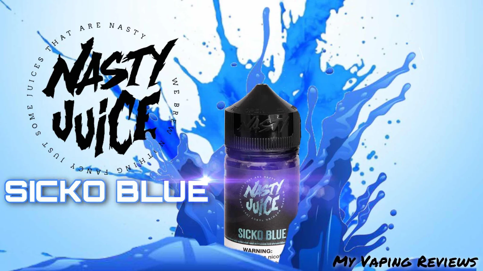 NASTY JUICE SICKO BLUE REVIEW