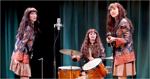 The Shaggs performing their music in the late 1960s