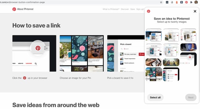 Chrome Extensions for Social Media: Pinterest