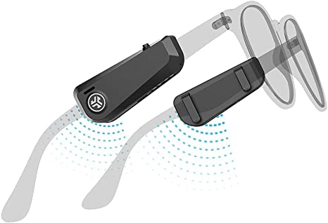 JLab JBuds Frames Wireless Open-Ear Audio for Your Glasses | 8-hour Bluetooth Playtime