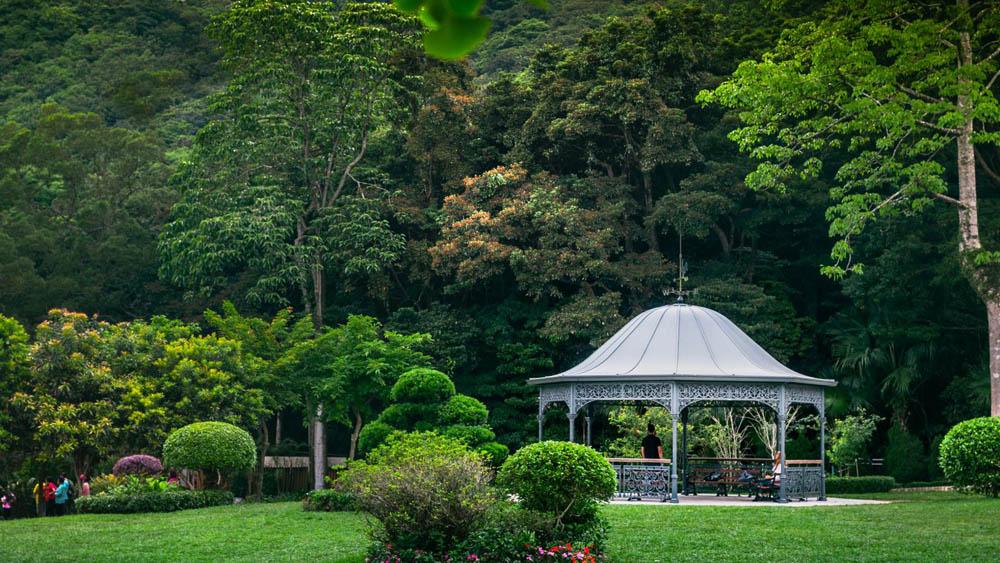 太平山山頂｜情侶打卡好去處 山頂維港夜景不再旅客限定 山頂公園