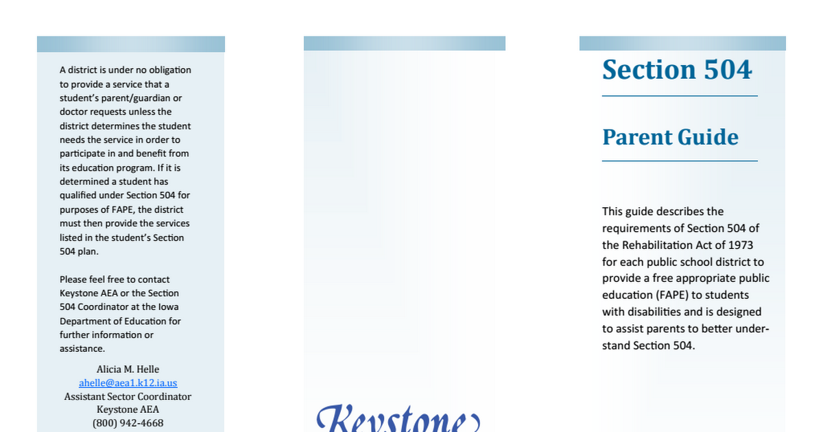 A Parents Guide To Section 504 In >> Section 504 Parentguide Pdf Google Drive A Parents Guide To Section 504 In >> Section 504 Parentguide Pdf Google Drive
