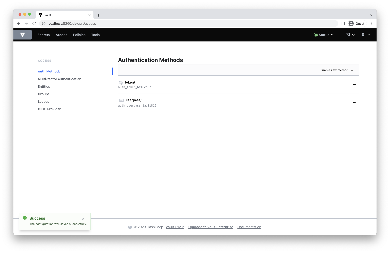 method-authentication