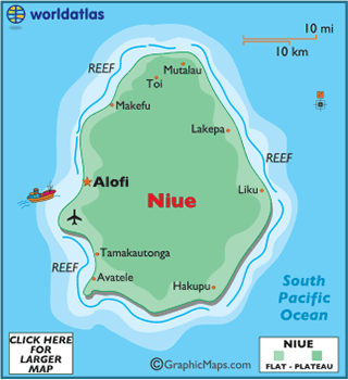 Image result for niue location