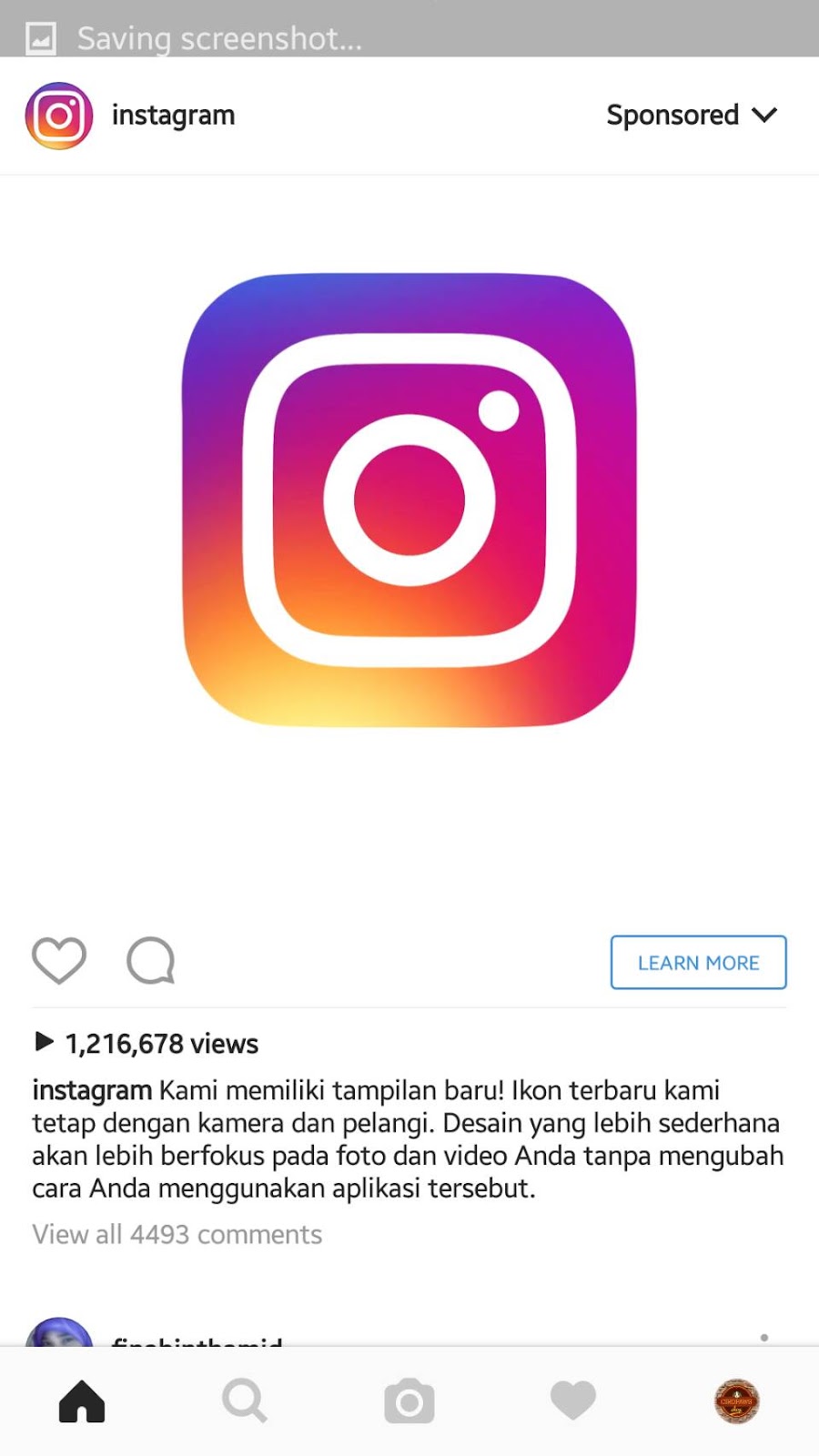 Instagram Resmi Berganti Logo Berita Teknologi Kreatif Indonesia