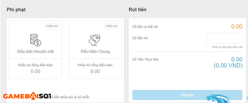 rút tiền tại vkgame