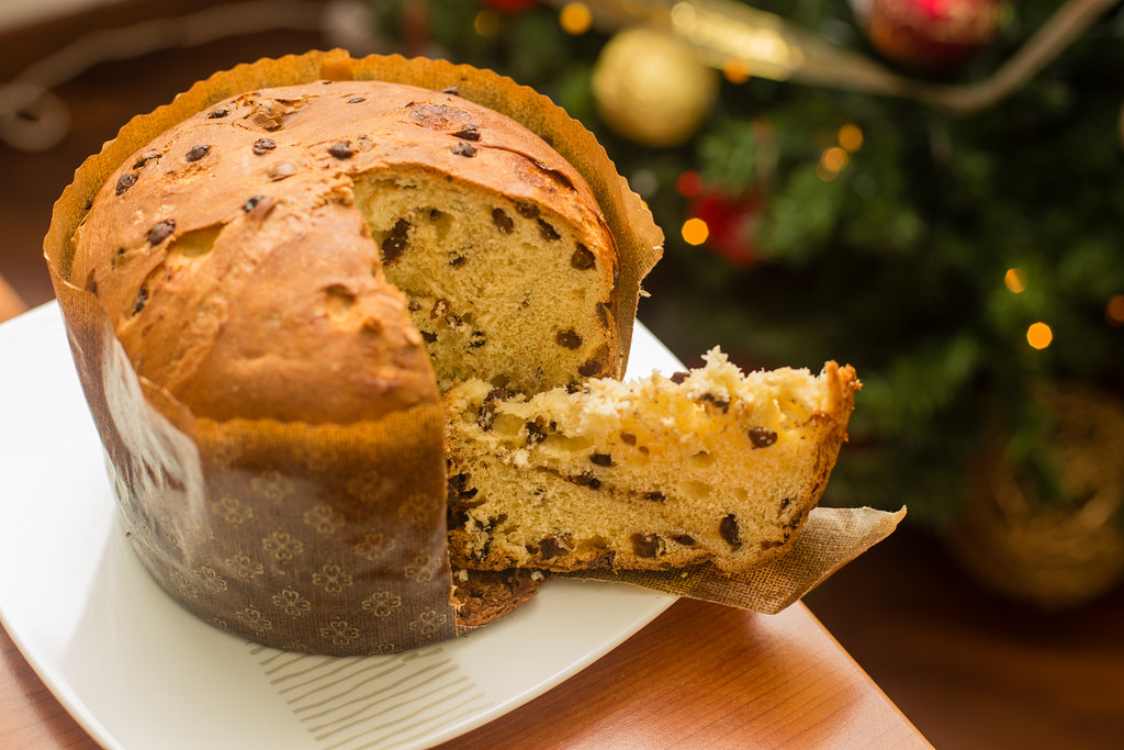 Panettone Christmas cake