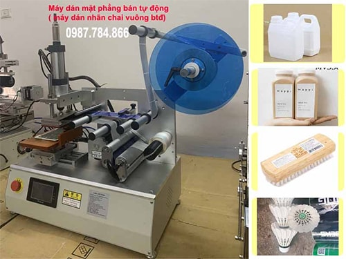 máy dán nhãn mặt phẳng giá rẻ