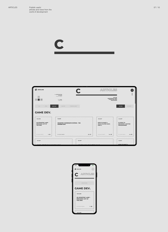 Zerøline — web on Behance