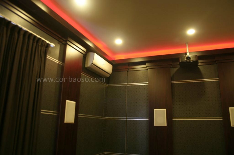lắp đặt phòng chiếu phim 3D tại gia