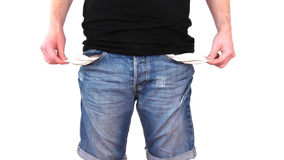 No Money, Poor, Money, No, Crisis, Poverty, Debt, Empty