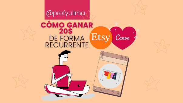 Ganar dinero con Canva y Etsy