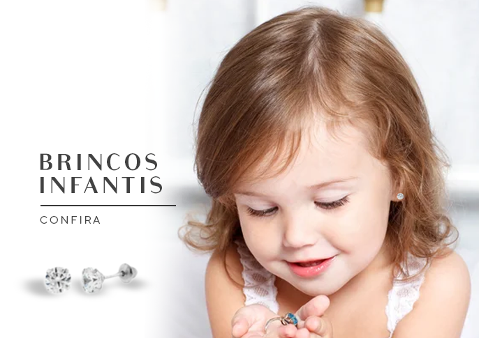 Brincos Infantis - Micheletti Joias
