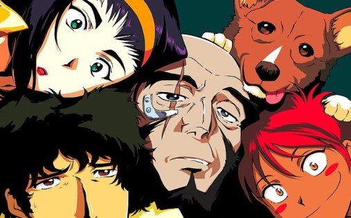 Spike, Jet Black, Faye Valentine, Ed, and Ein, 35+ Best Anime Animals in Anime Series and Movies