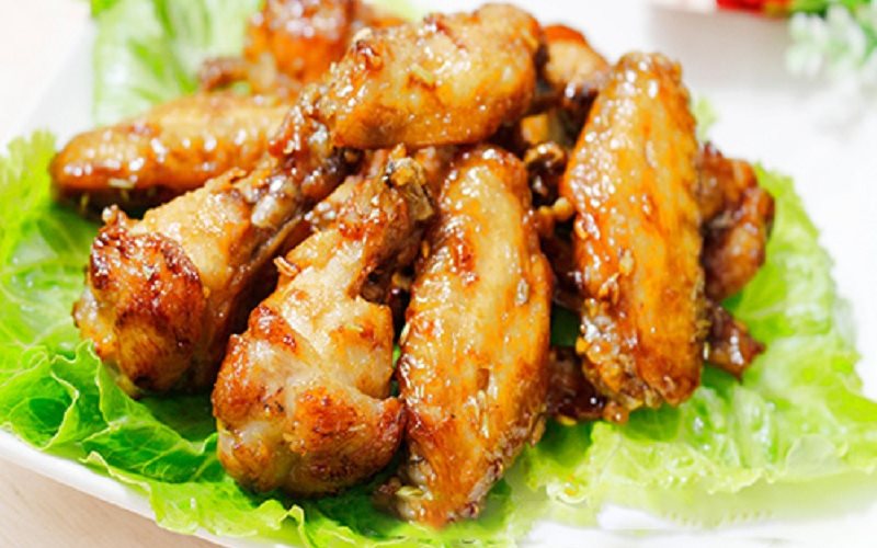 Món gà chiên nước mắm