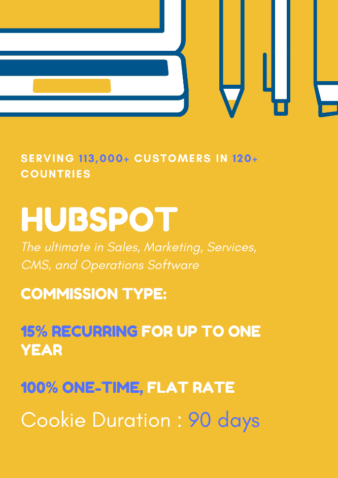HubSpot showing its global customer
