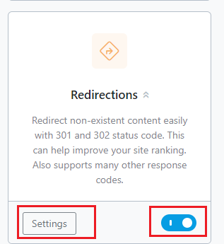 rank math redirections