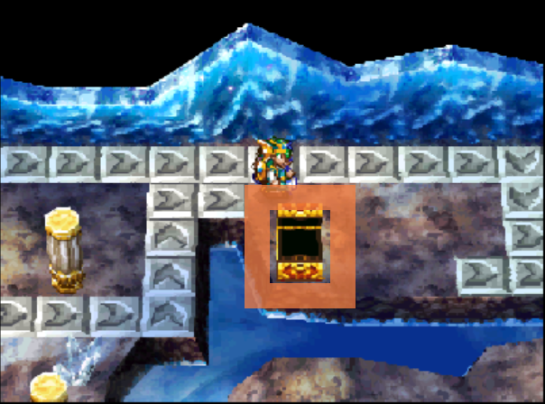 Follow this path to get a Robe of Serenity and some gold (5) | Dragon Quest IV