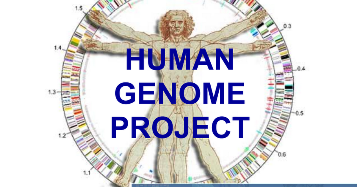 presentation on human genome project