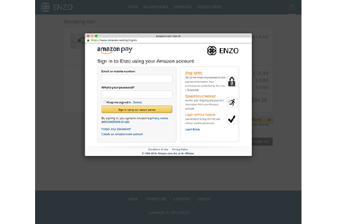 AmazonPay Screenshot