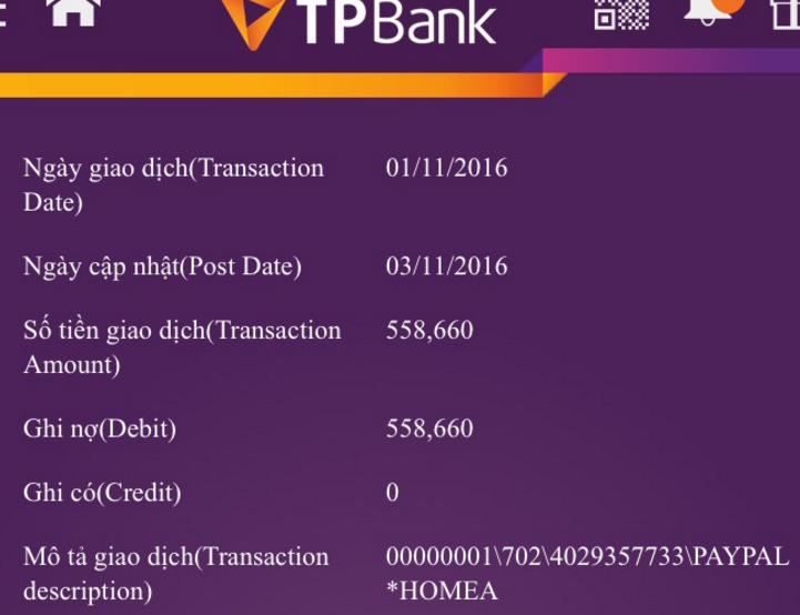 Giao dịch TPBank