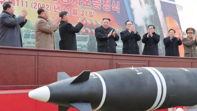 Trong bài phát biểu năm mới, ông Kim tuyên bố sẽ tăng cường sản xuất vũ khí hạt nhân theo cấp số nhân.