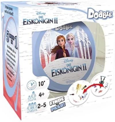 Dobble Disney Princesas y Frozen II, juego de mesa