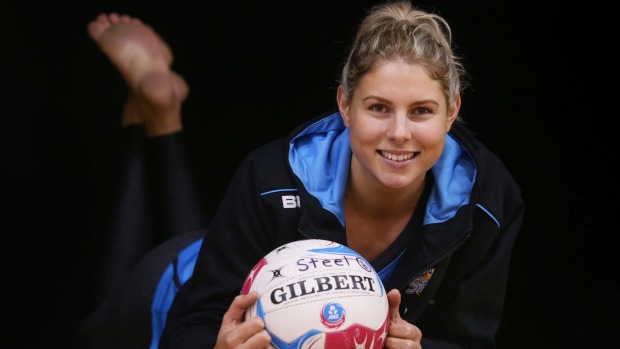 Southern Steel defender Storm Purvis, training at the Wallacetown Community Centre.