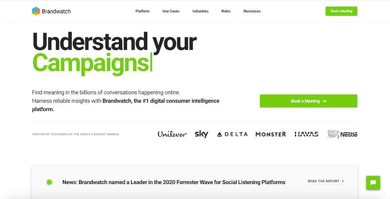 Brandwatch: digital consumer intelligence platform