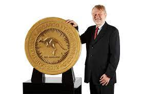 largest australian kangaroo and gold nugget coin