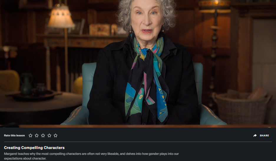 Margaret Atwood Masterclass Review